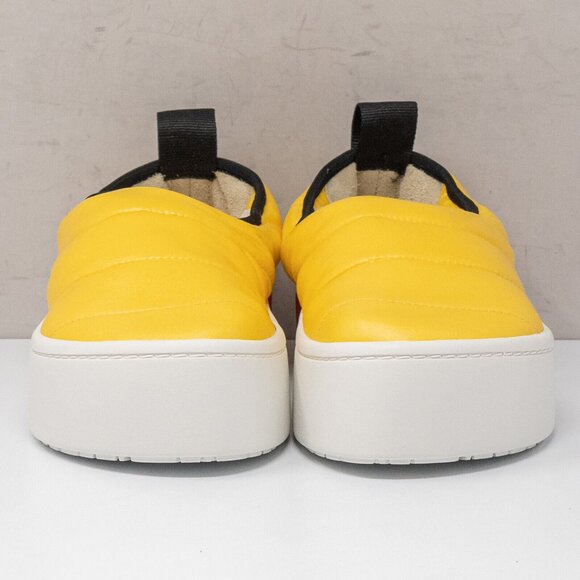 Marni Yellow Quilted Puffy Nylon Slip On Sneakers, Size 36 EU (6 US) - Picture 6 of 7